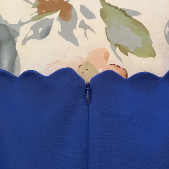 Talbots blue dress 8P - Picture 3 of 9